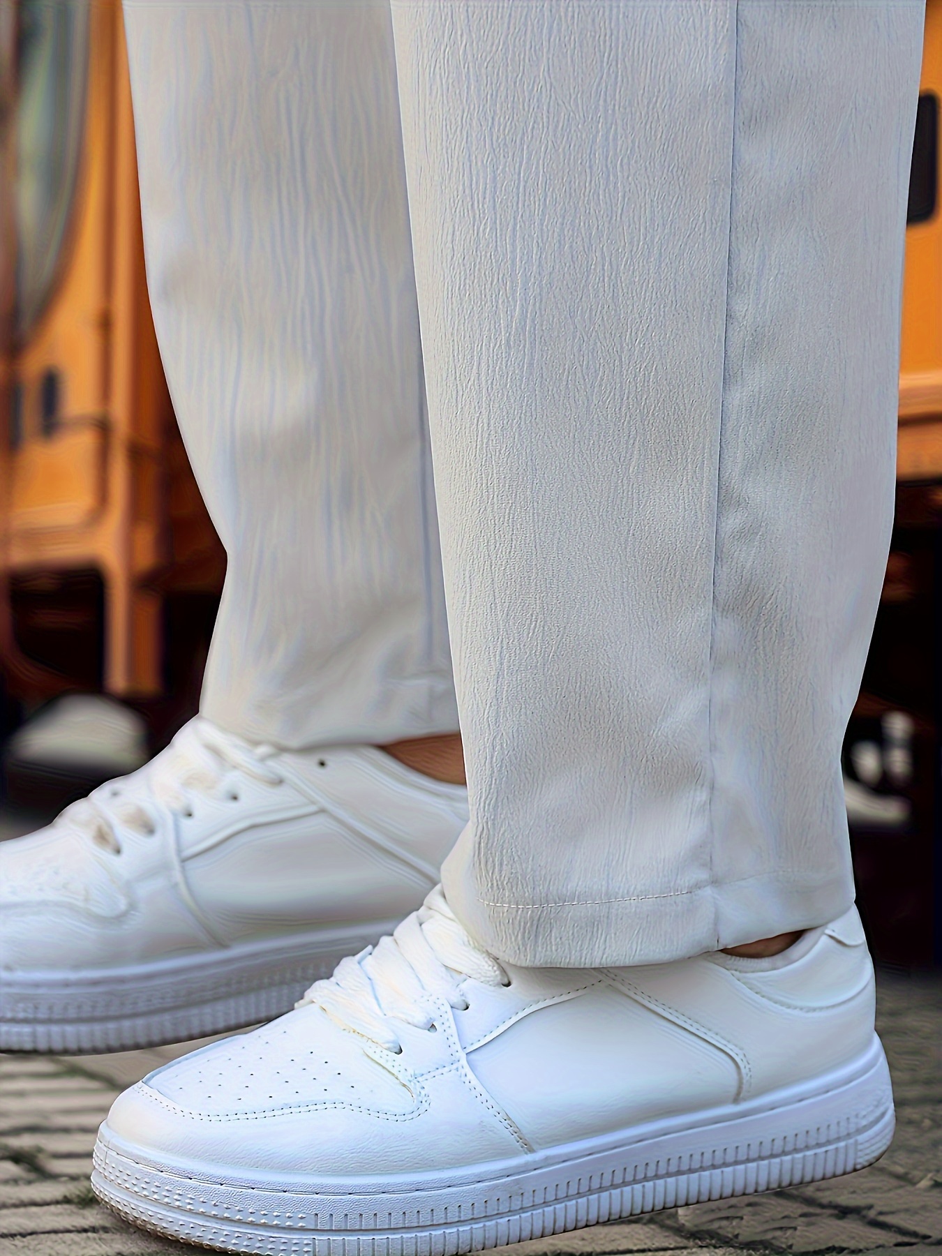 genuine casual pants classic work pants mens waist mens fashion trendy pants casual sweatpants fit polyester joggers paisley beach pants fit tapered pockets slim pants summer loose pants regular pants outdoor pants details 3