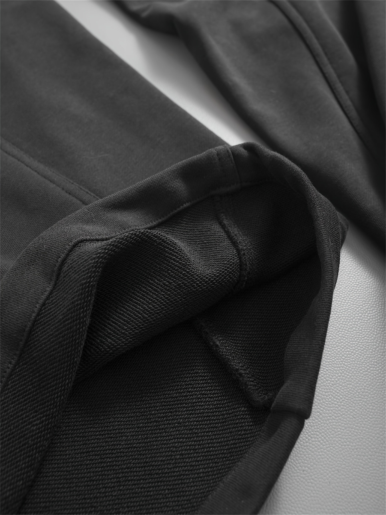 mens trendy solid style loose fit pants comfy casual trousers for mens outdoor activities details 4