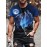 Premium Quality 3D Printed Wolves Graphic T-Shirt - Mens Short Sleeve Novelty Tee for Fashion-Forward Style - Comfortable, Street Casual Daily Wear with Unmatched Graphic Detail