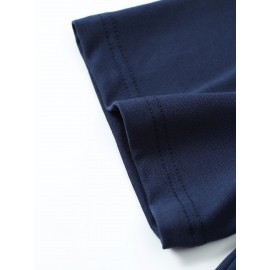 Mens Chic Knit High Neck T-Shirt - Soft Medium Stretch Polyester Fabric, Regular Fit, Solid Color, Casual Style for Summer Season