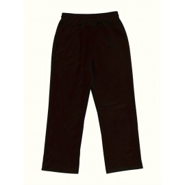 [Trusted] Men's Casual Cotton Linen Pants with Multi-Button Detail - Loose Fit, Solid Color, Perfect for Beach & Summer
