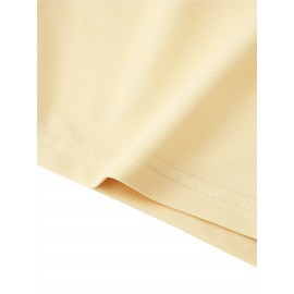 Casual Polyester Knit Fabric Shorts with Pockets, Regular Fit, Slight Stretch, Alphabet Pattern, with 